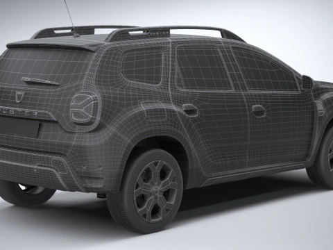 Dacia Duster 2022 3D Model