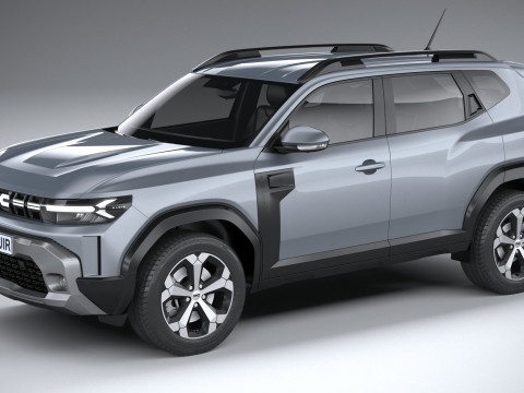 Dacia Duster 2024 3D Model
