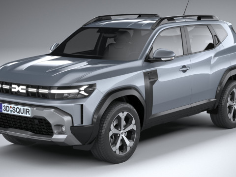 Dacia Duster 2024 3D Модель
