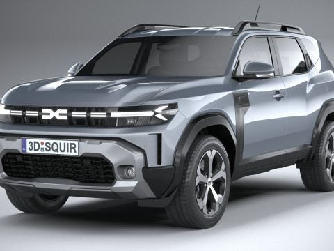 Dacia Duster 2024 3D Модель