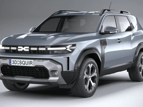 Dacia Duster 2024 3D Model