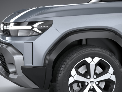 Dacia Duster 2024 3D Модель