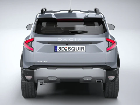 Dacia Duster 2024 3D Model