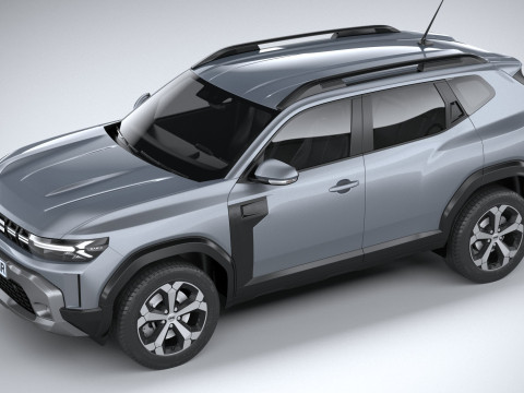 Dacia Duster 2024 3D Модель