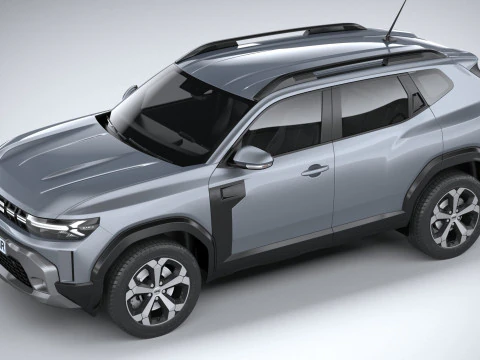 Dacia Duster 2024 3D Model