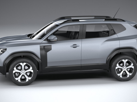 Dacia Duster 2024 3D Модель