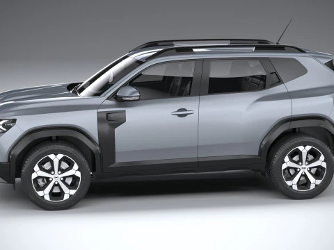 Dacia Duster 2024 3D Model