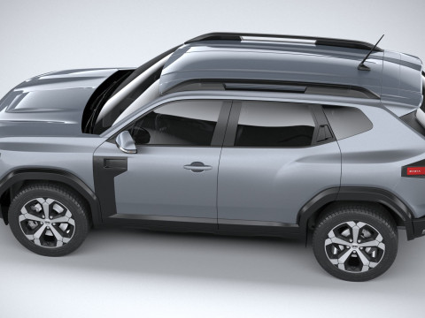 Dacia Duster 2024 3D Модель