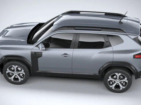 Dacia Duster 2024 3D Model