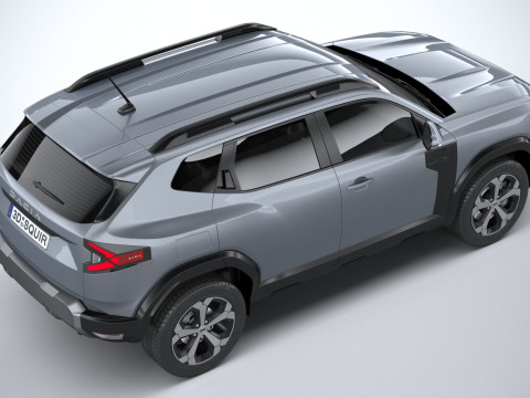 Dacia Duster 2024 3D Модель