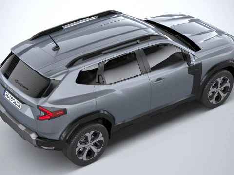 Dacia Duster 2024 3D Model