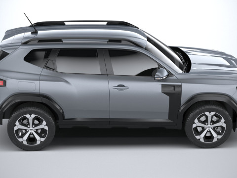 Dacia Duster 2024 3D Модель