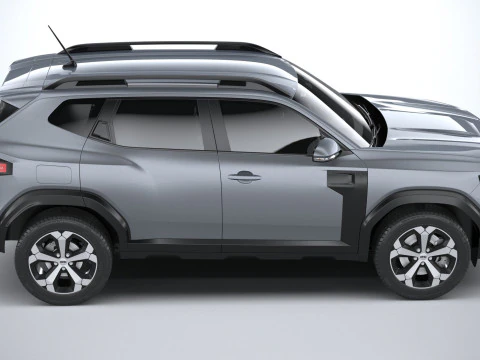 Dacia Duster 2024 3D Model