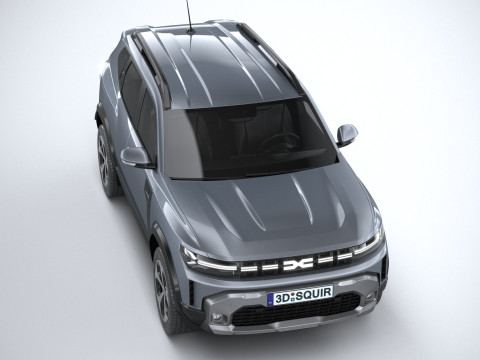 Dacia Duster 2024 3D Модель