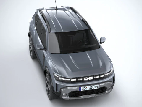 Dacia Duster 2024 3D Model