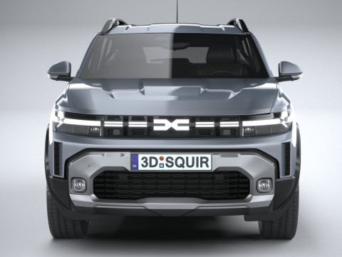 Dacia Duster 2024 3D Модель