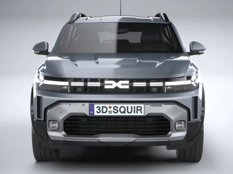 Dacia Duster 2024 3D Model