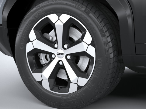 Dacia Duster 2024 3D Модель