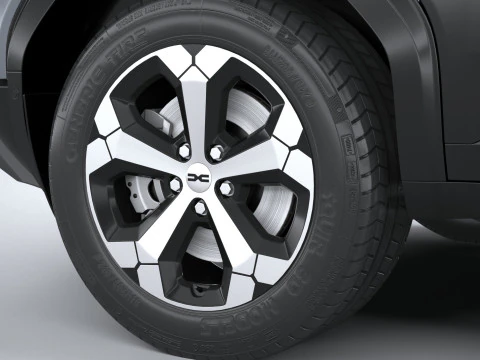 Dacia Duster 2024 3D Model