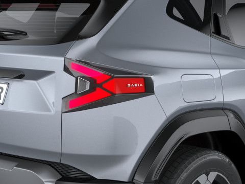 Dacia Duster 2024 3D Модель