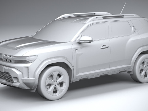Dacia Duster 2024 3D Модель