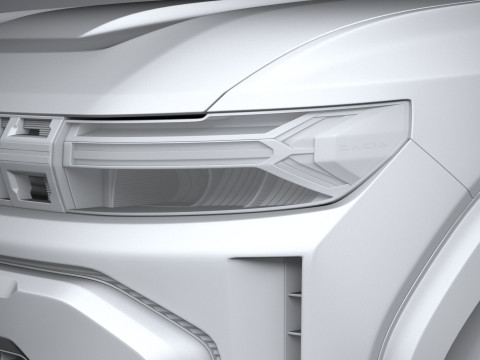 Dacia Duster 2024 3D Модель