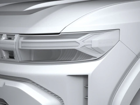 Dacia Duster 2024 3D Model