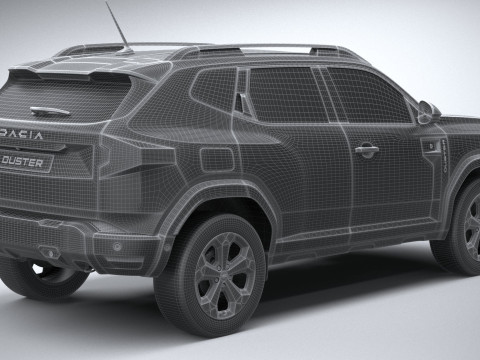 Dacia Duster 2024 3D Модель
