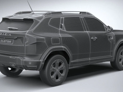 Dacia Duster 2024 3D Model