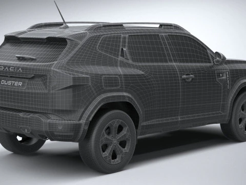 Dacia Duster 2024 3D Model