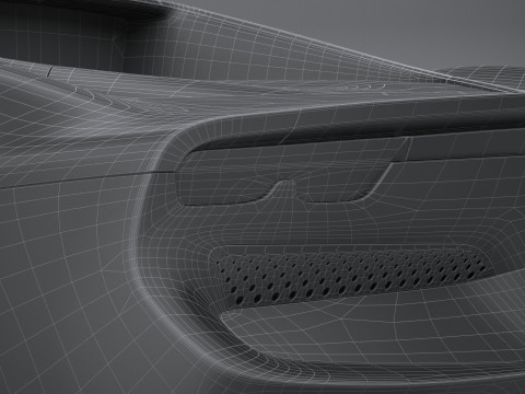 Ferrari 296 GTB 2022 LowPoly 3D Model