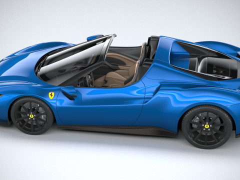 Ferrari 296 GTS 2023 3D 模型