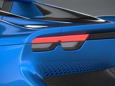 Ferrari 296 GTS 2023 3D 模型