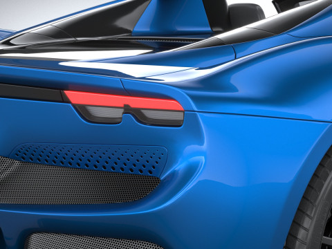 Ferrari 296 GTS 2023 3D 模型