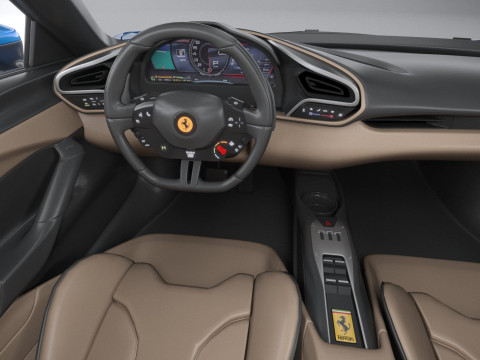 Ferrari 296 GTS Red 2023 Modelo 3D