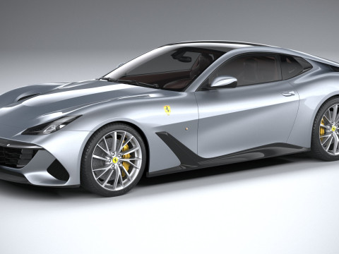 Ferrari BR20 2021 3D Model
