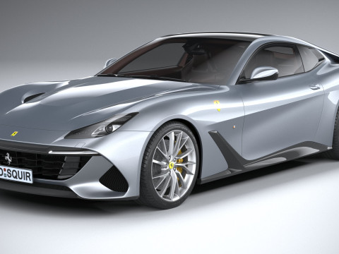 Ferrari BR20 2021 3D 모델
