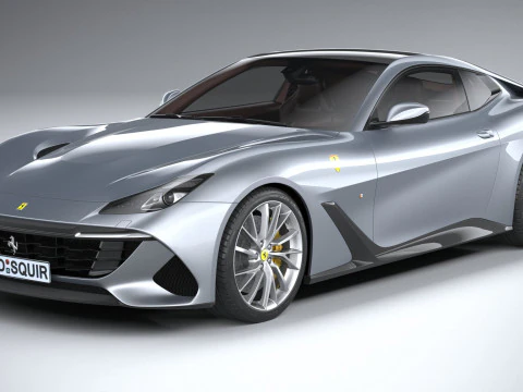 Ferrari BR20 2021 3D Model