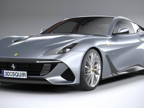 Ferrari BR20 2021 3D 모델