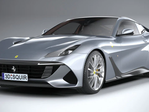Ferrari BR20 2021 3D Model