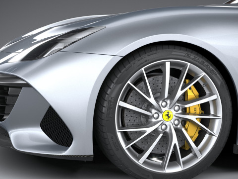Ferrari BR20 2021 3D 모델