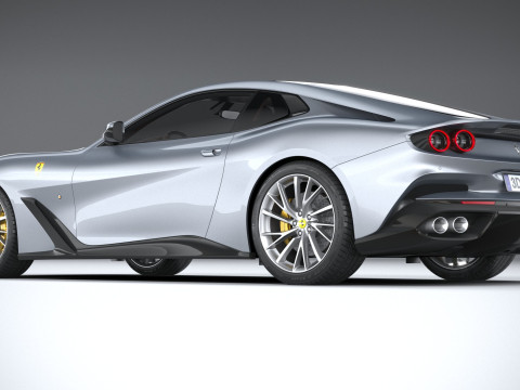 Ferrari BR20 2021 3D 모델