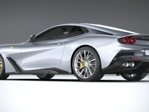 Ferrari BR20 2021 3D Model