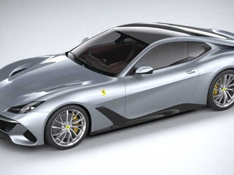 Ferrari BR20 2021 3D 모델