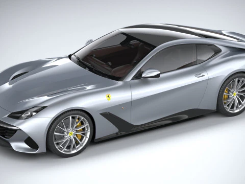Ferrari BR20 2021 3D Model