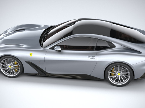 Ferrari BR20 2021 3D 모델