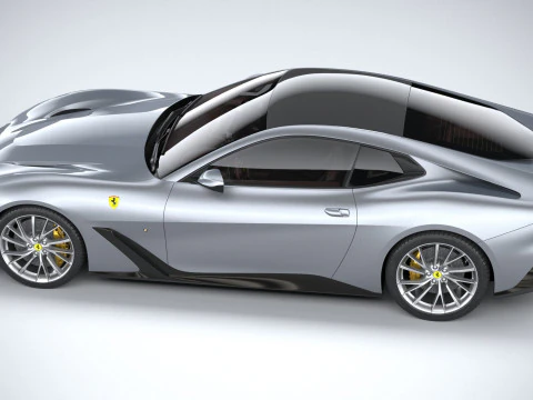 Ferrari BR20 2021 3D Model