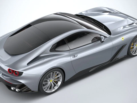 Ferrari BR20 2021 3D Model