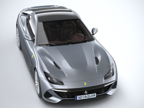Ferrari BR20 2021 3D 모델