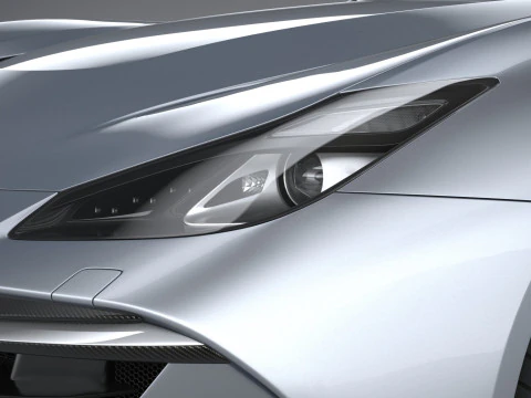 Ferrari BR20 2021 3D Model